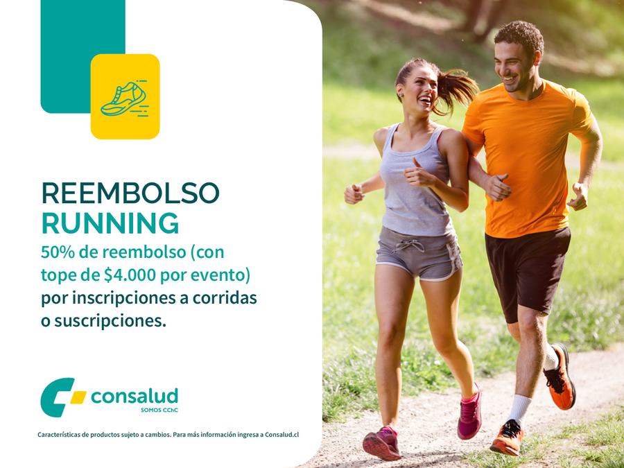 Reembolso running Consalud