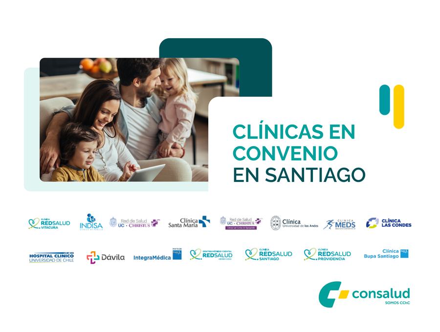 Clínicas en convenio Consalud