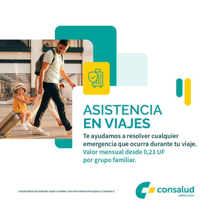 Asistencia en viajes Consalud
